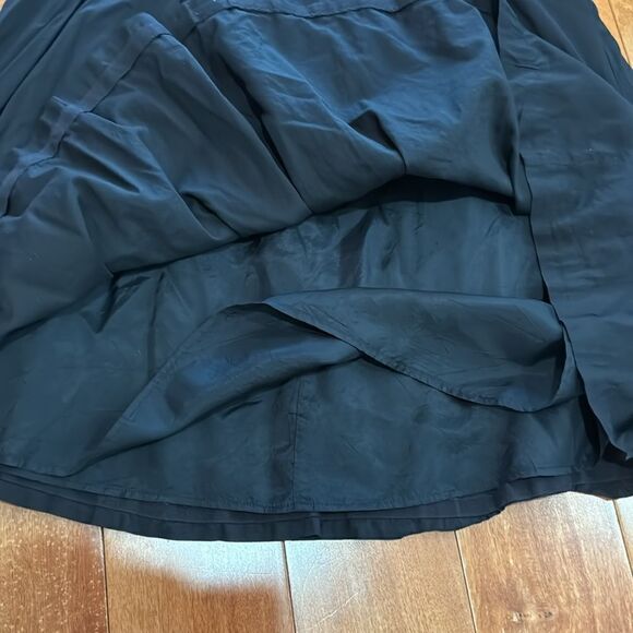 Sutton Studio Cotten Black A-line skirt size 8 - Picture 3 of 7
